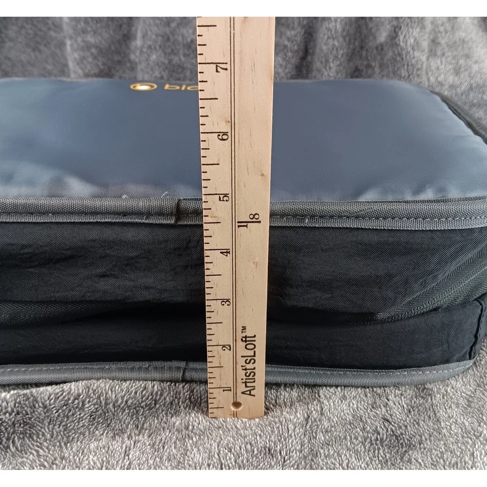 Biaggi Zipsak Rolling Carry On Luggage Bag Black‎ Lightweight Travel